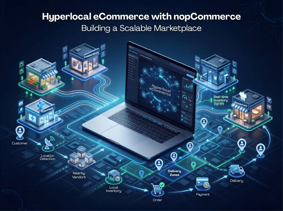 Hyperlocal eCommerce with nopCommerce: The Complete Guide to Building a Scalable Marketplace